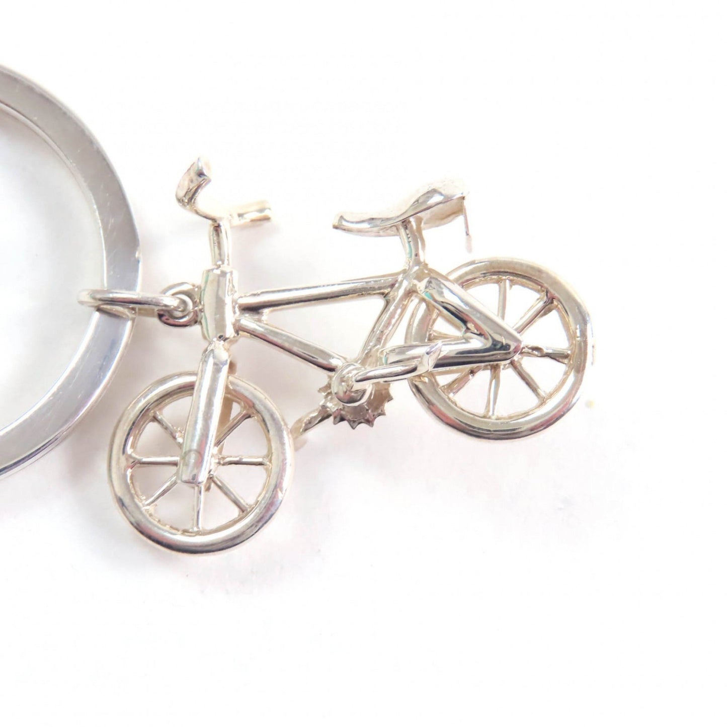Tiffany & Co. Rare Model Tiffany Sv925 Bicycle Key Ring