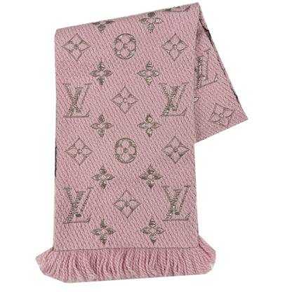 Louis Vuitton Echarpe Mania M70466 Gm0196 Pink Vuitton Scarf/Shawl