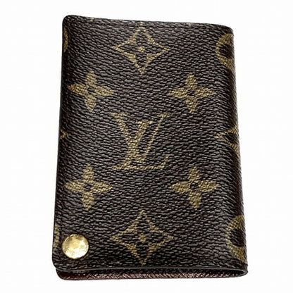 Louis Vuitton Monogram Porte Carte Credit Pression M60937 Accessories Business Card Holders/Card