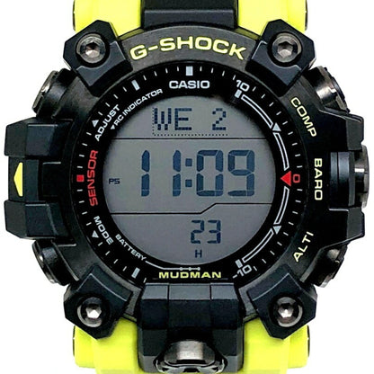 G-Shock Casio Watch Gw-9500Mry-1A9 Mudman Rescue Yellow Radio Solar Triple Sensor Direction