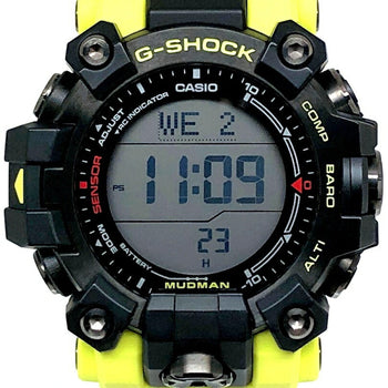 G-Shock Casio Watch Gw-9500Mry-1A9 Mudman Rescue Yellow Radio Solar Triple Sensor Direction