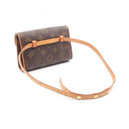 Louis Vuitton Florentine Pochette Monogram Waist Bag/Body Bag In Coated Canvas And Leather