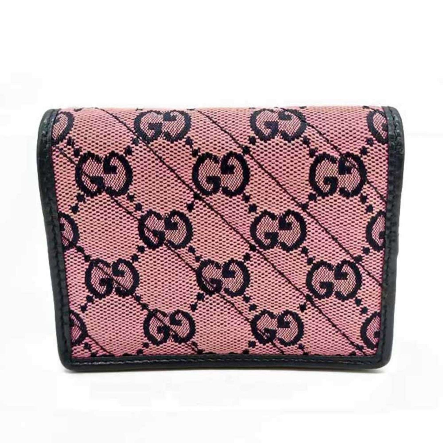 Leather - Gucci Wallet (Bi-Fold) Gg Canvas