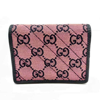 Leather - Gucci Wallet (Bi-Fold) Gg Canvas