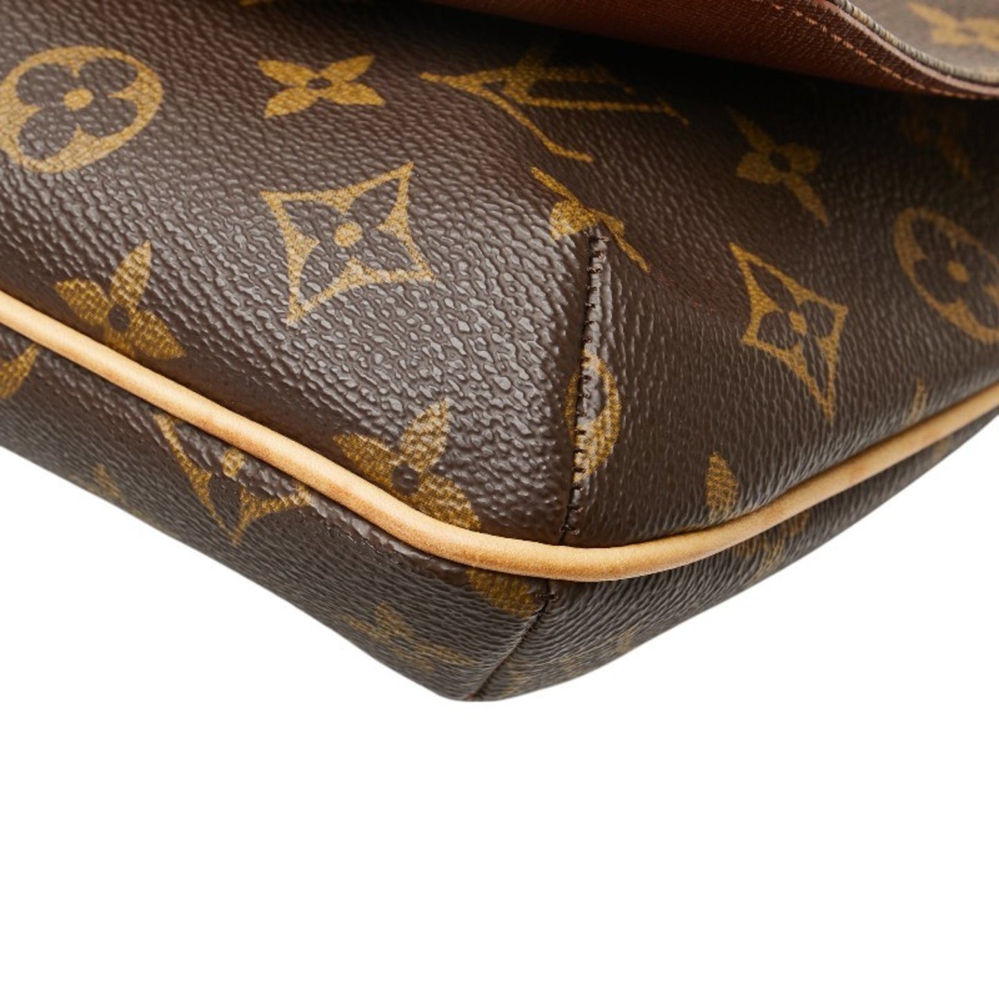 Louis Vuitton Monogram Musette Tango Short Shoulder Bag M51257 Brown Leather