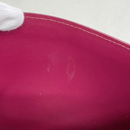 Louis Vuitton Monogram Pochette Felicie Shoulder Wallet M81896 Brown Fuchsia