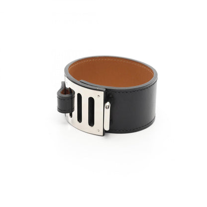 Hermes Hermes Intense Bangle Leather Stainless Steel