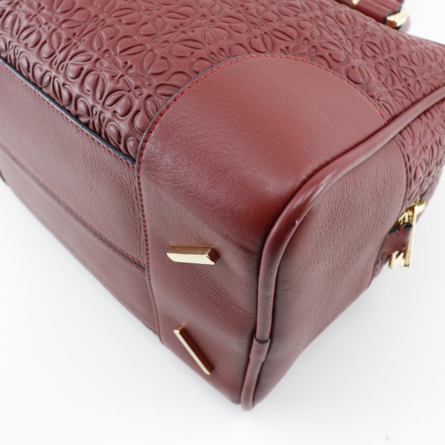 Loewe Amazona 75 Repeat Anagram 2Way Shoulder Calf Red