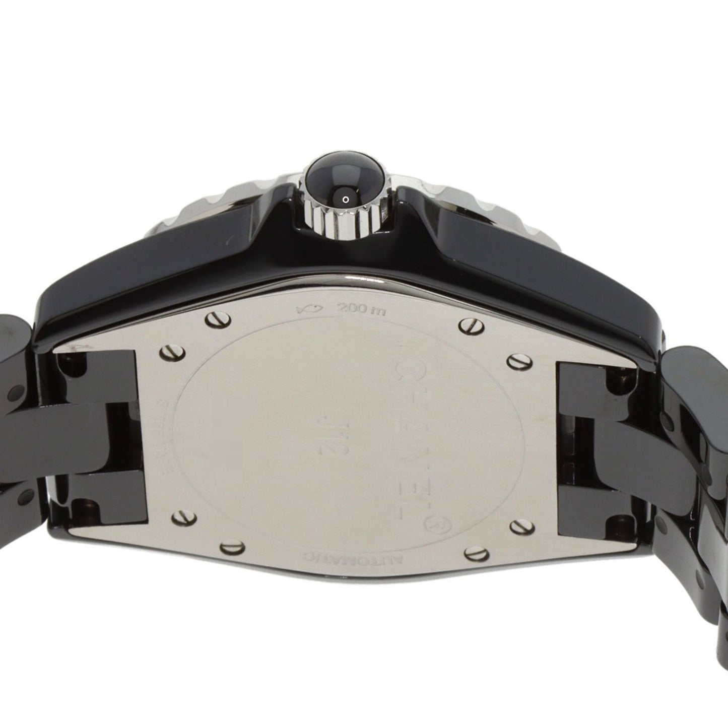 Chanel H3829 J12 38Mm Intense Black Ceramic Watch