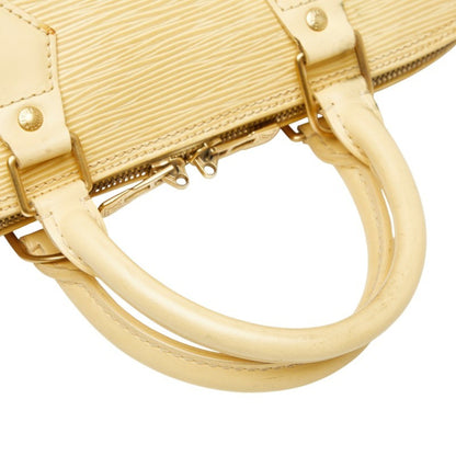 Louis Vuitton Epi Alma Handbag M5214A Vanilla Yellow Leather