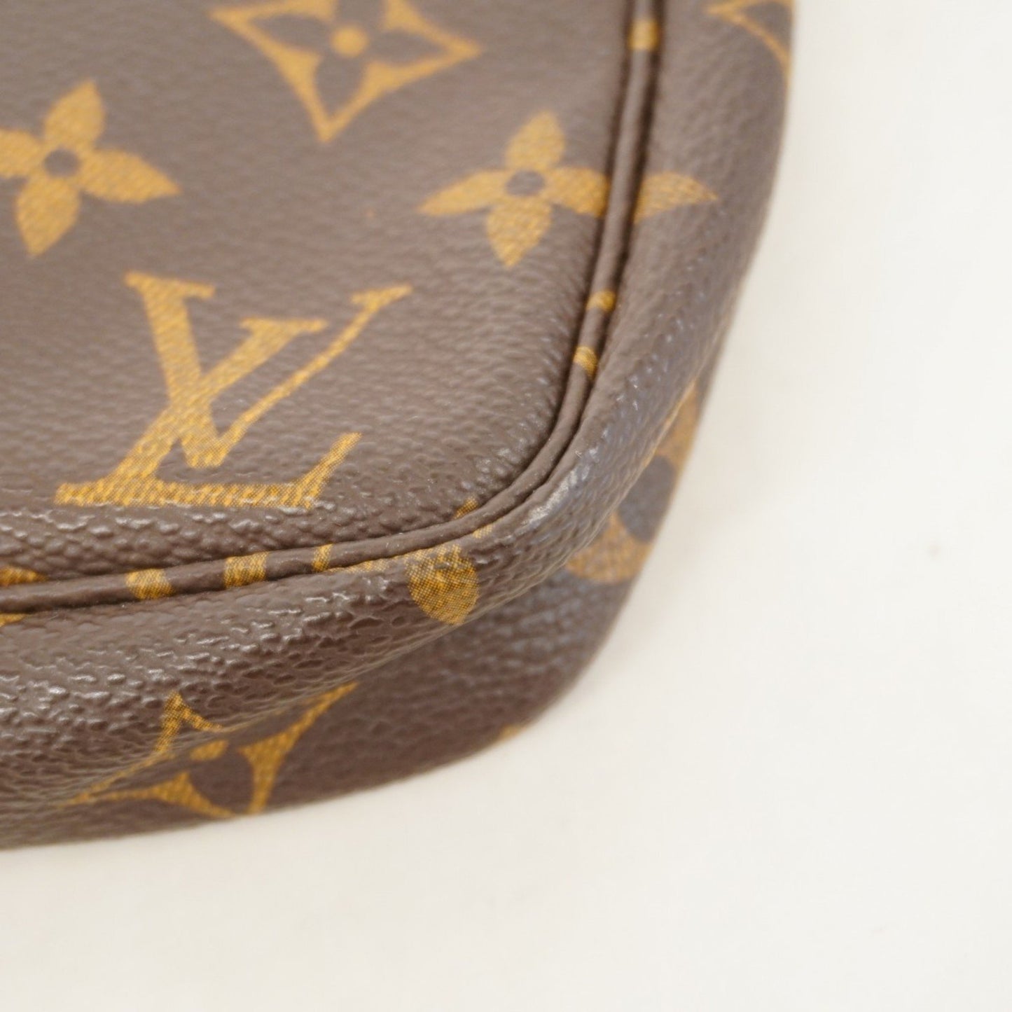 Louis Vuitton Monogram Pochette Accessoires M51980 Brown