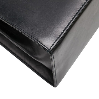 Salvatore Ferragamo Gancini Handbag/Shoulder Bag 2Way O21 2181 Black Leather