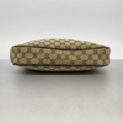Gucci Gg Canvas Shoulder Bag 122790 Brown