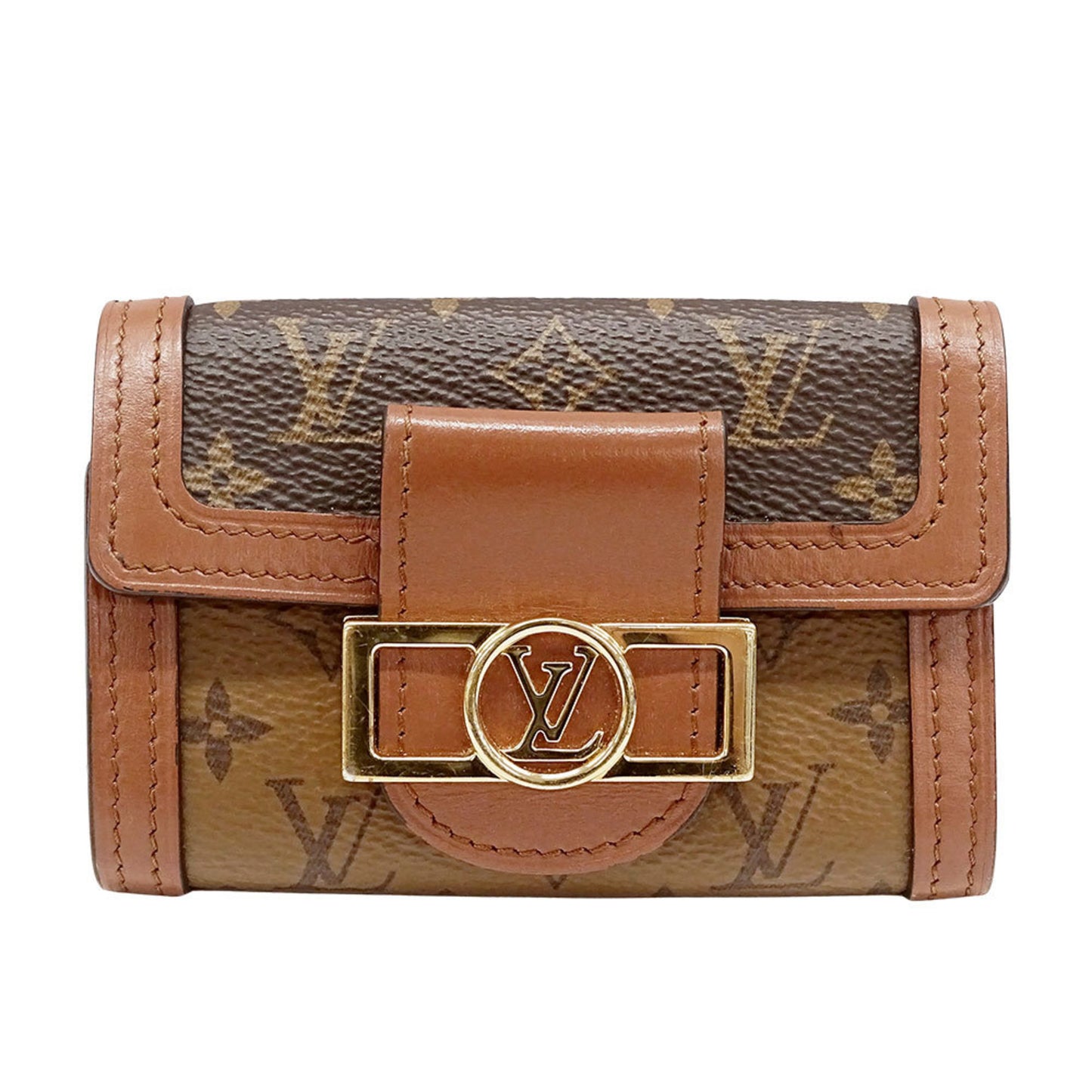 Louis Vuitton Women'S Monogram Reverse Canvas Multicle 6 Key Case