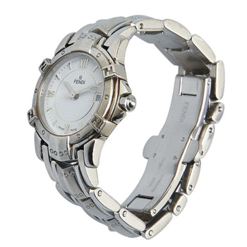 Fendi Horology Watch 3500L Quartz White Dial Stainless Steel