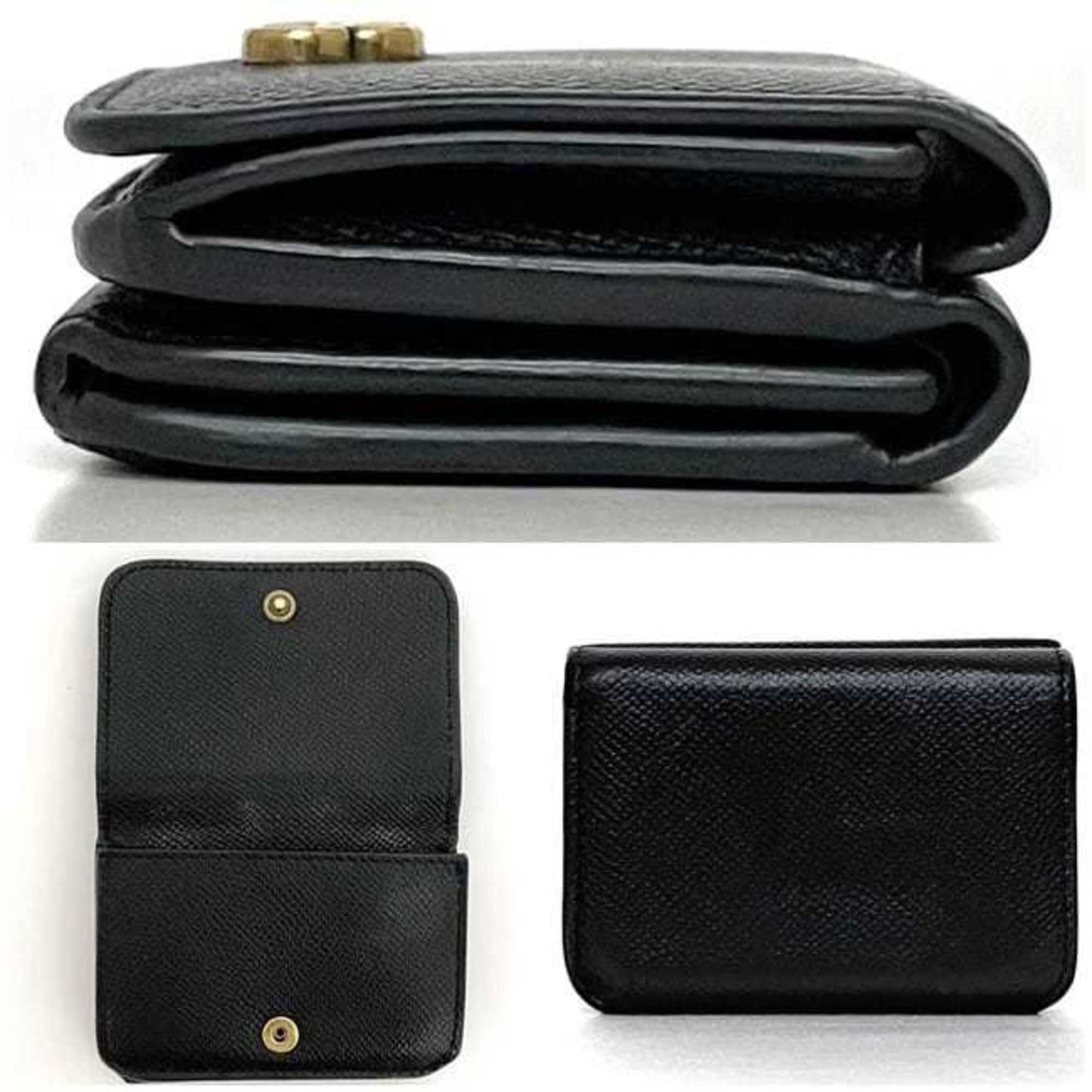 Balenciaga Bb Mini Tri-Fold Wallet (Ec-23593