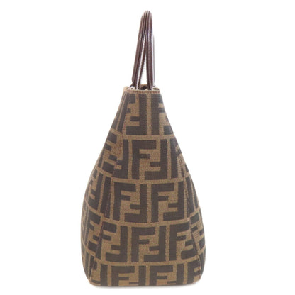 Fendi Zucca Pattern Handbag Canvas