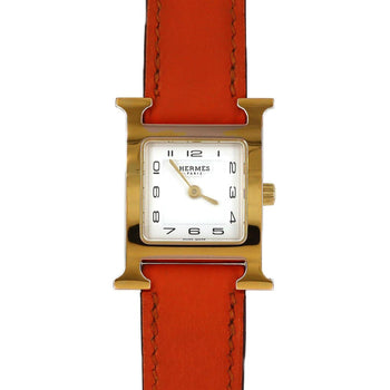 Herms H Watch Gp Hh1.201 Quartz Wristwatch