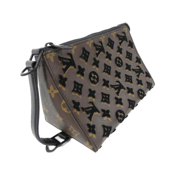 Canvas Louis Vuitton Shoulder Bag Coated