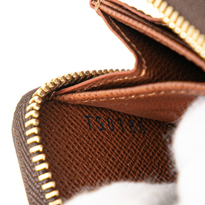 Louis Vuitton Monogram Zippy Coin Purse M60067 Brown Leather