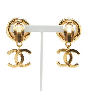 Vintage Chanel Coco Mark Swing Earrings