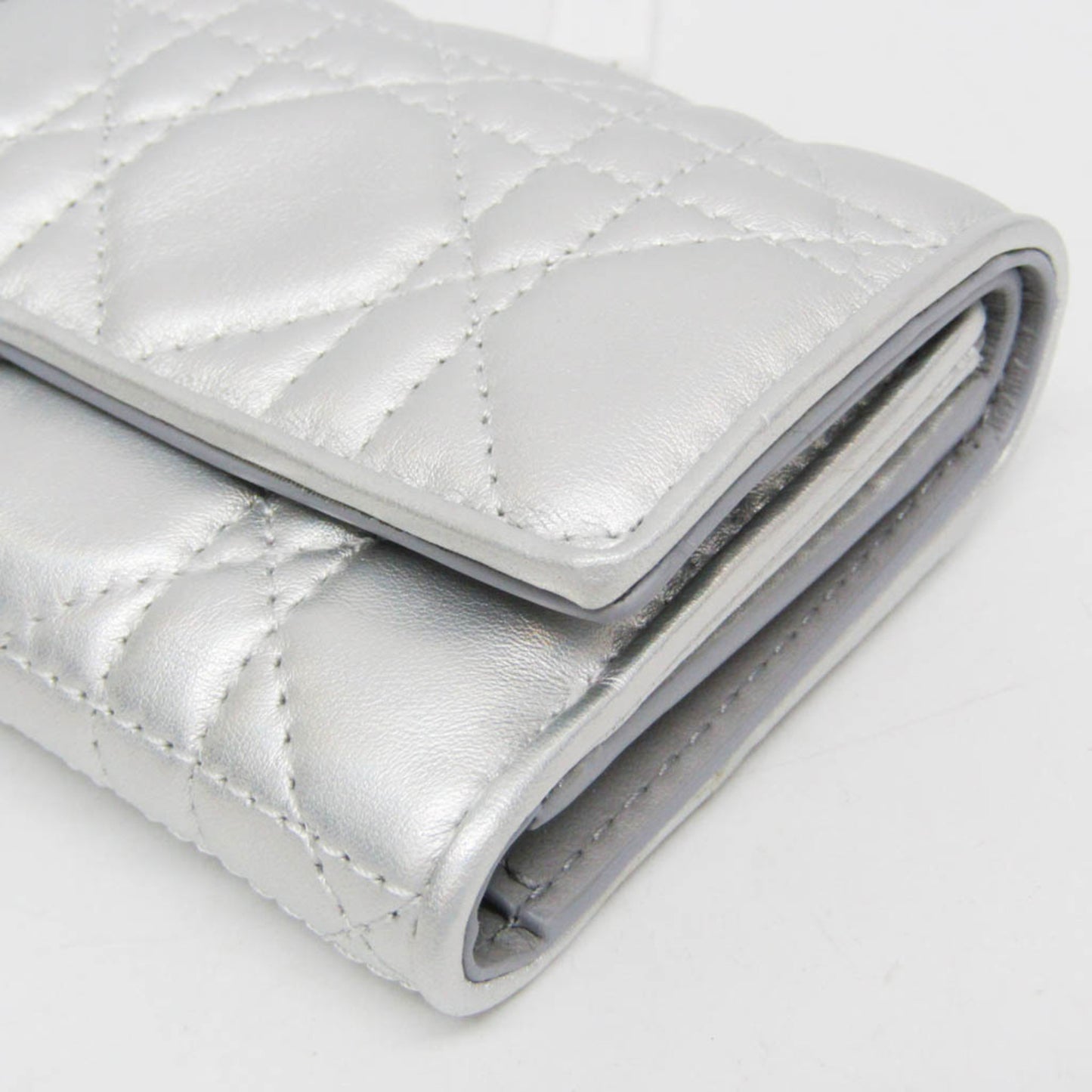 Christian Dior Cannage/Lady Dior Medium Wallet S0181Pnhn