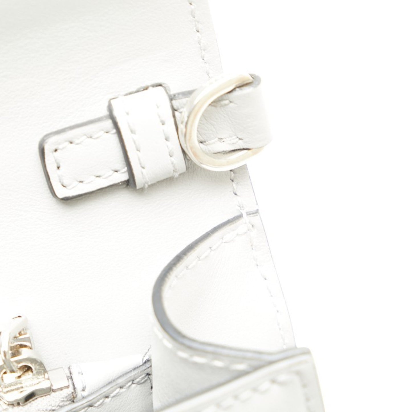 Prada Studded Crossbody Shoulder Bag In Gray Leather