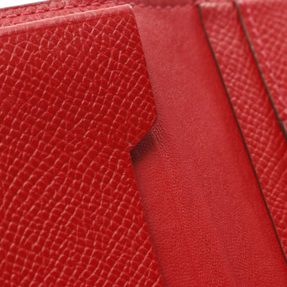 Hermes Herms Etui Smart Classic Rouge Piment Bifold Wallet