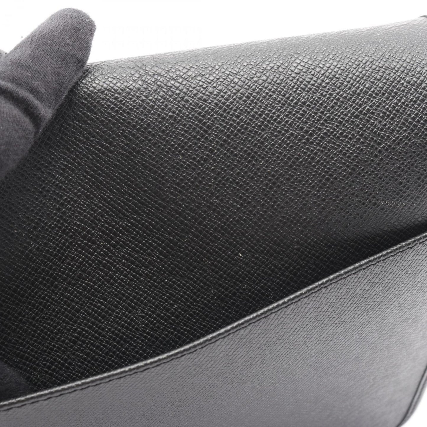 Louis Vuitton Andrei Taiga Leather Shoulder Bag