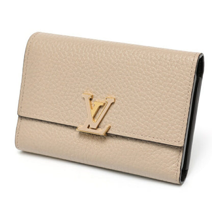 Louis Vuitton Louis Vuitton Portefeuille Capucines Compact M62159 Taurillon Leather Galle S-158671
