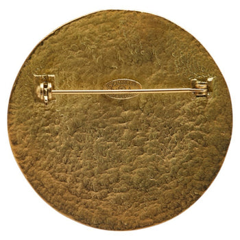 Chanel Coco Mark Brooch Gold Plated