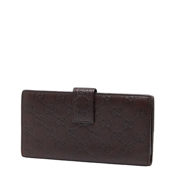 Gucci Guccissima Princess Long Wallet 167464 Brown Leather