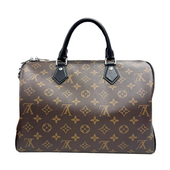 Louis Vuitton Monogram Macassar Speedy Bandouliere 30 Soft M12243 Rfid Boston Bag