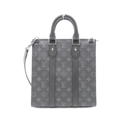 Louis Vuitton Monogram Eclipse Sac Plat Cross M46456 Handbag