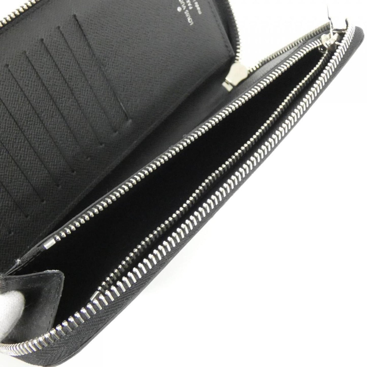 Louis Vuitton Damier Graphite Zippy Wallet Vertical N63095