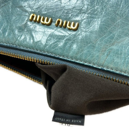 Miu Miu Miu Shoulder Bag With Pouch And Ribbon