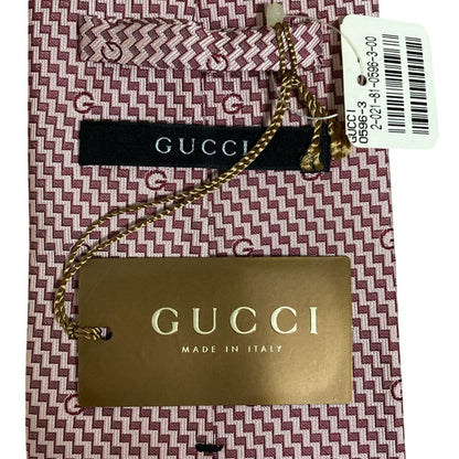 Gucci G Logo All-Over Print Wide Tie