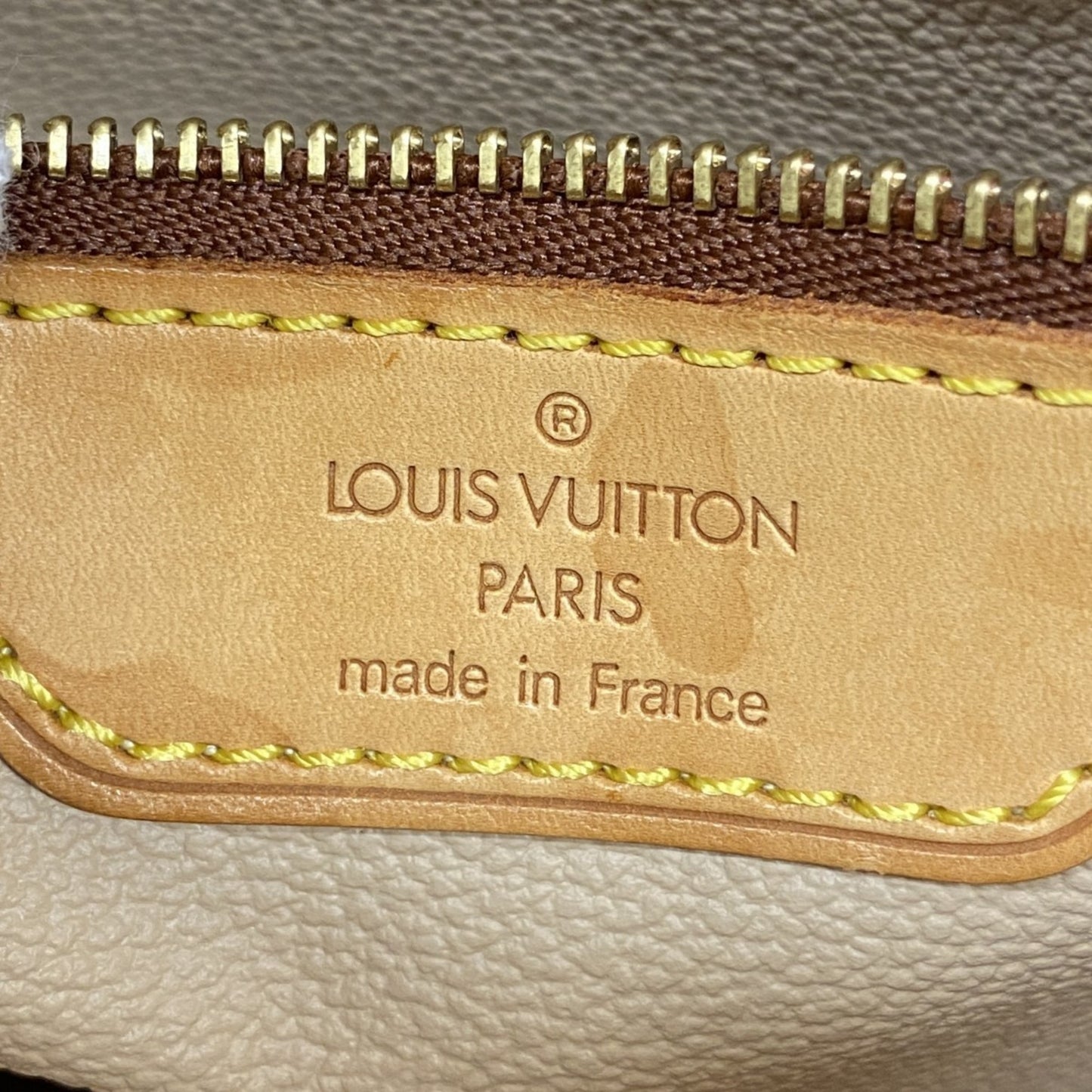 Louis Vuitton Monogram Bucket Pm Tote Bag M42238 Brown
