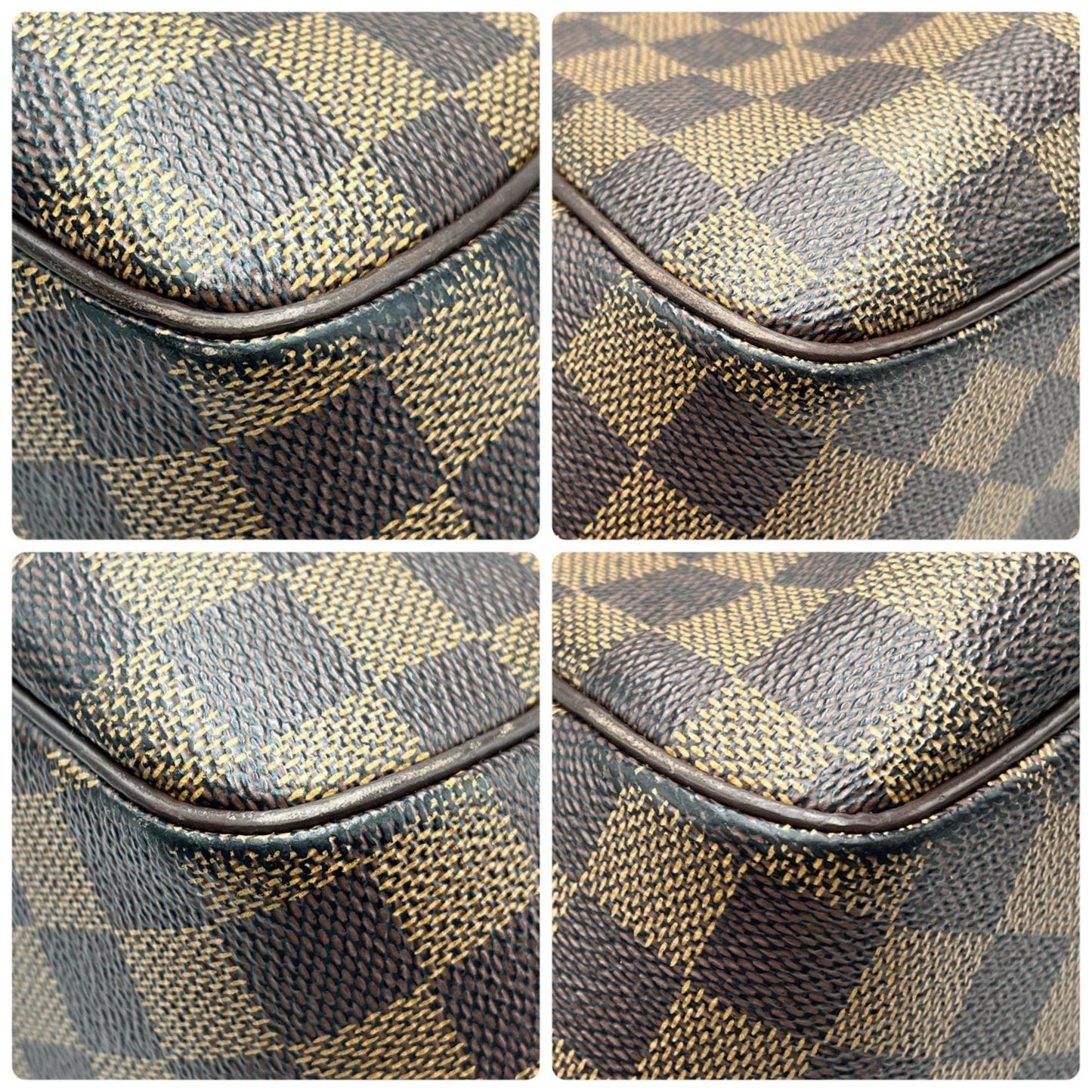Louis Vuitton Belem Pm N51173 Damier Canvas Handbag