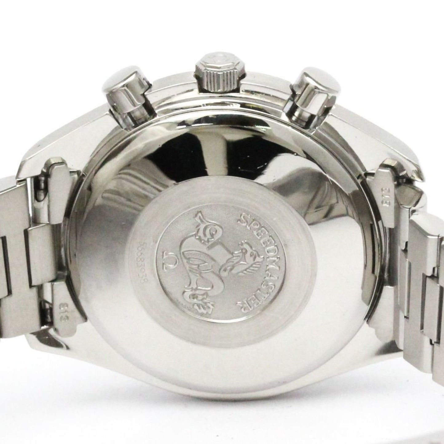 Omega Speedmaster Triple Date Steel Automatic Watch 3521.30 Polished