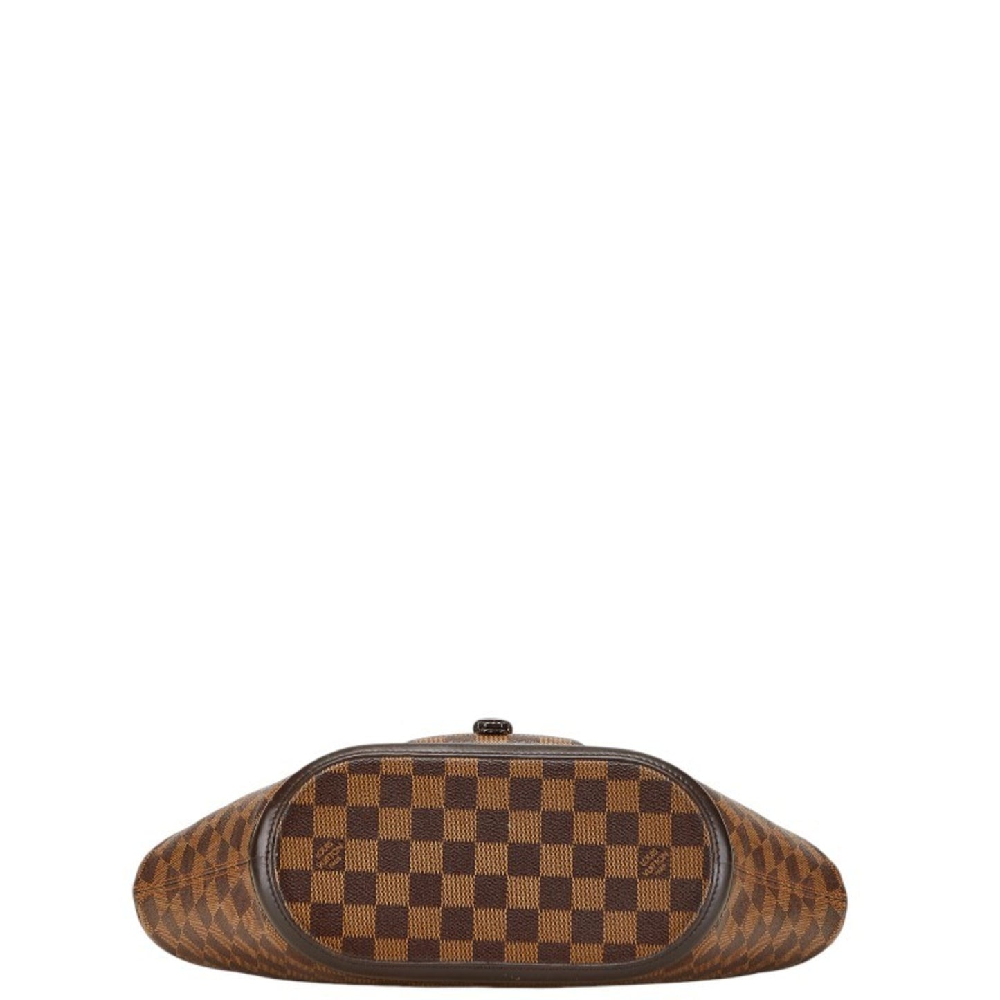 Louis Vuitton Damier Manosque Tote Bag N51121 Brown Leather