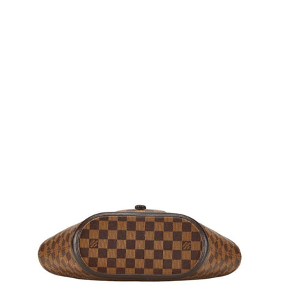 Louis Vuitton Damier Manosque Tote Bag N51121 Brown Leather