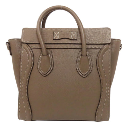 Celine Luggage Nano 2-Way Handbag In Calfskin