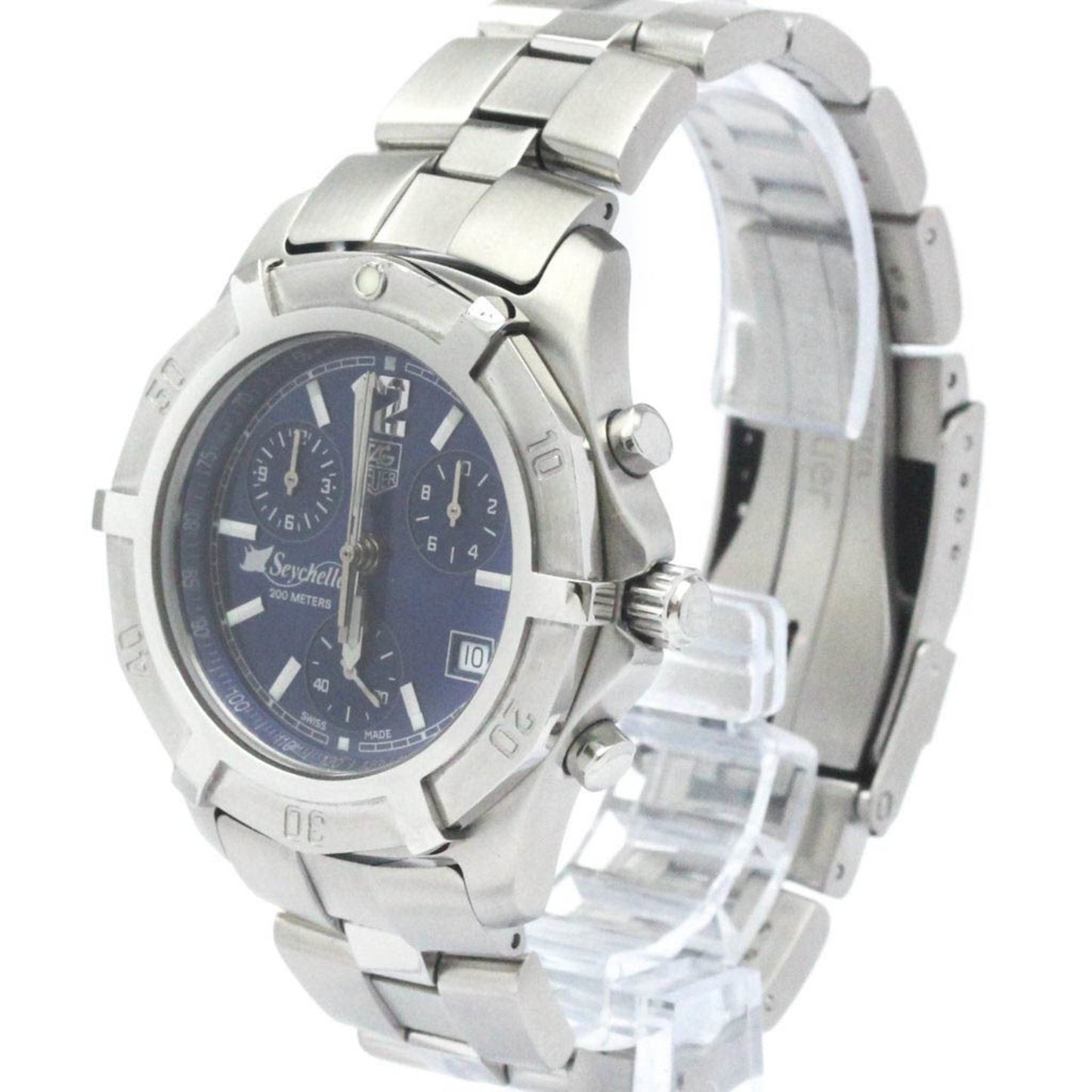 Tag Heuer 2000 Exclusive Chronograph Seychelles Islands Watch Cn111D Bf563356