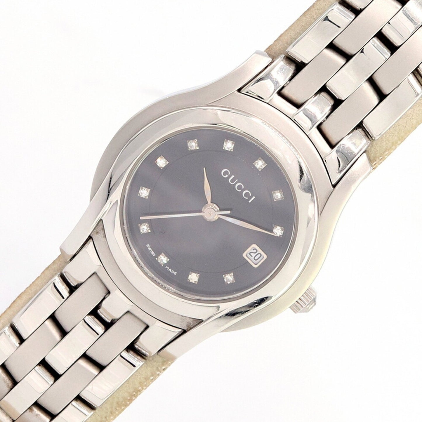 Gucci Women'S Watch With 11 Diamonds