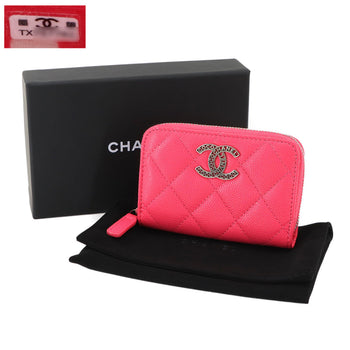 Chanel Matelasse Zip Coin Purse