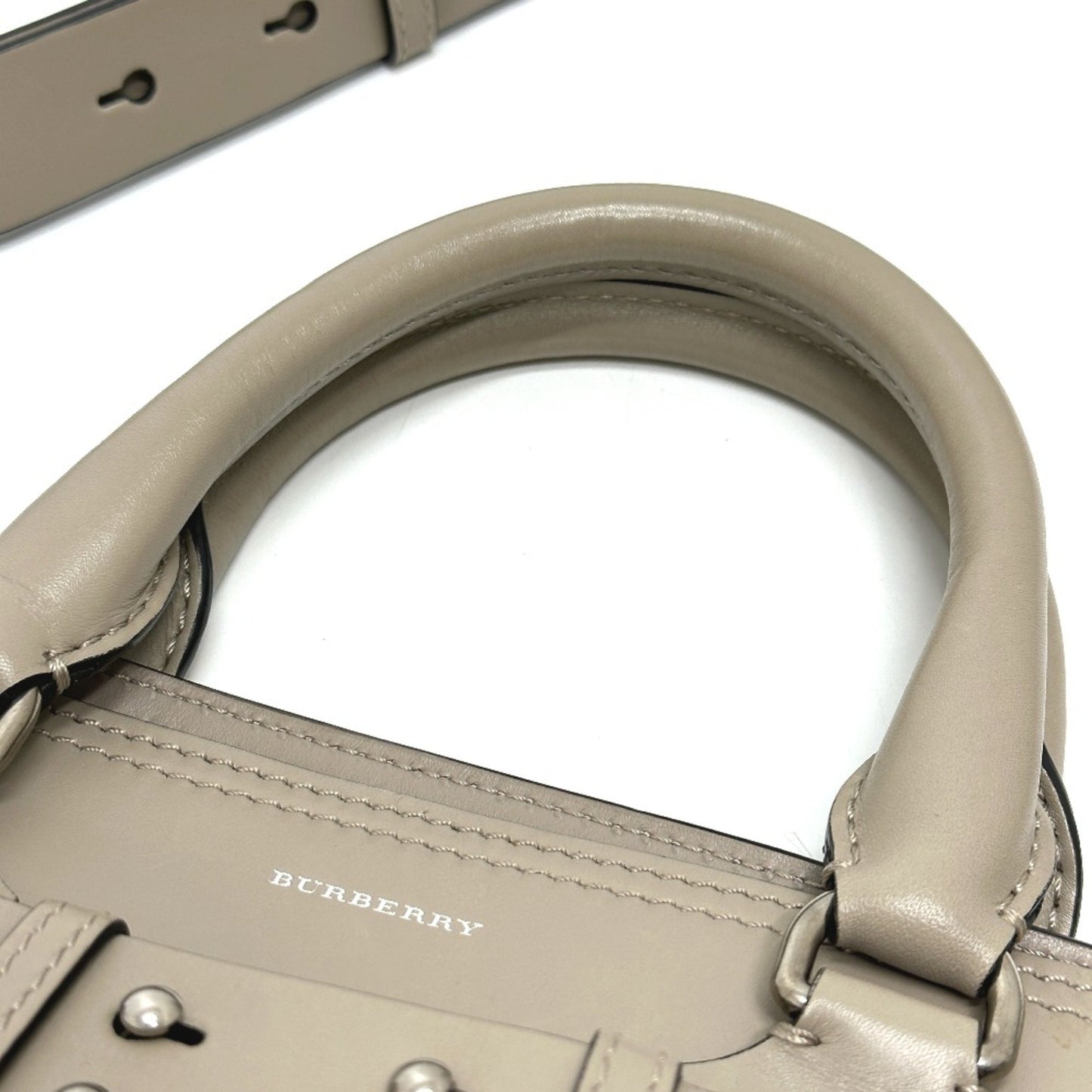 Burberry 4076673 2Way Bag Hand Bag Beige