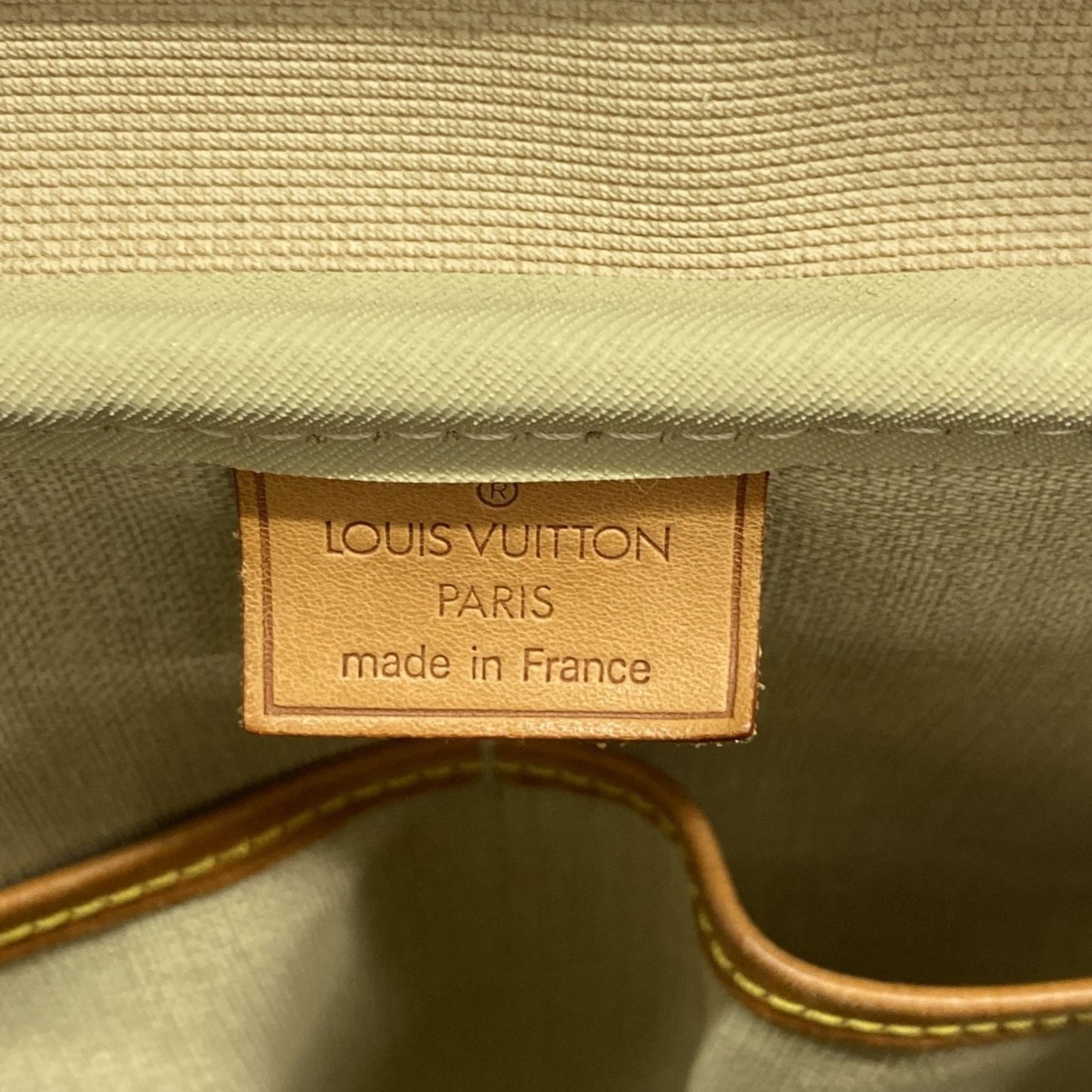 Louis Vuitton Monogram Deauville Handbag M47270 Brown