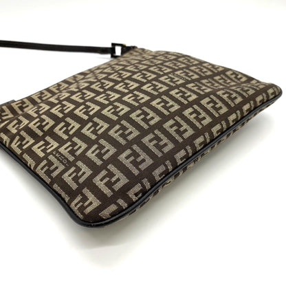 Canvas Fendi Shoulder Bag