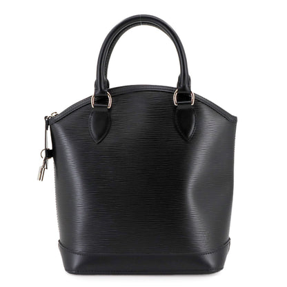 Louis Vuitton Epi Lockit Pm Handbag Leather Noir Black M42292 Lock It